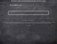 Tablet Screenshot of bioworks1.com